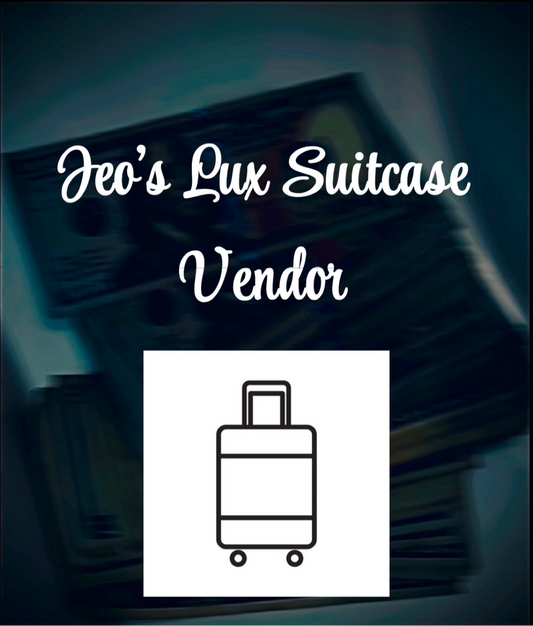 Jeo™Lux Suitcase Vendor